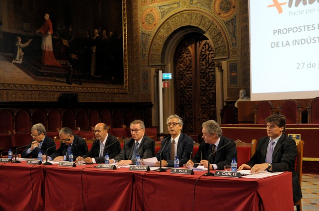 Moment de l’acte de presentació del document. Foto: Universitat de Barcelona