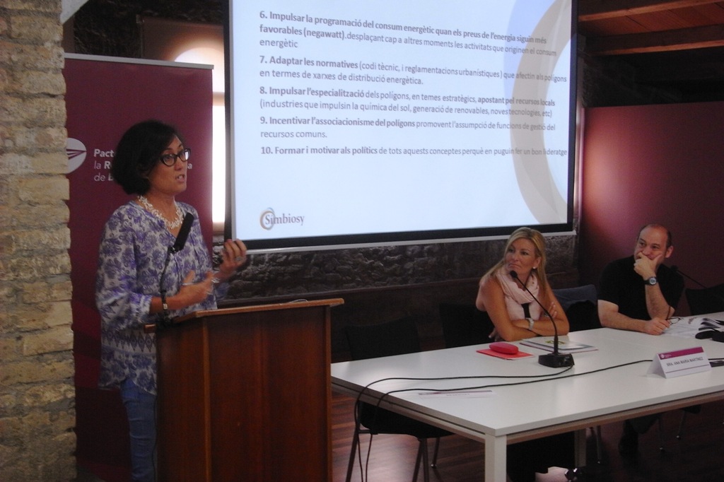 L-R: Verónica Kuchinow, Ana María Martínez and Carles Ruiz