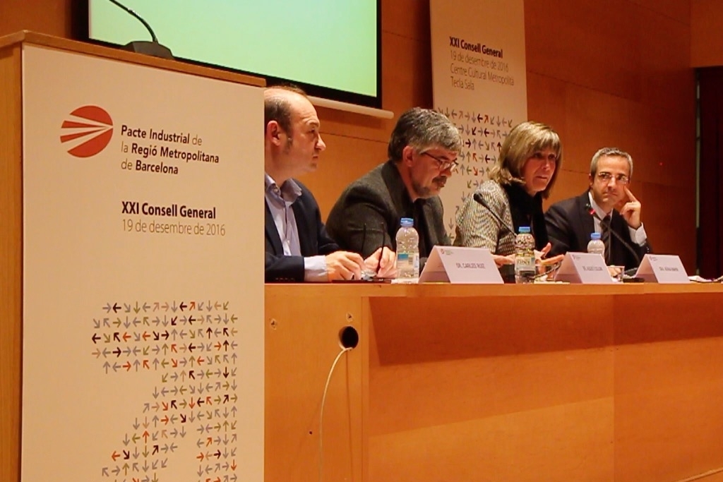 L-R: Carles Ruiz, Agustí Colom, Núria Marín & Carles Rivera